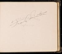 Billy Bethel's autograph book, containing over fifty autographs of jazz musicians and other entertainers