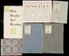 Six chapbooks printed by Will Bradley, or about him