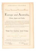 A Descriptive Hand-Book of the Great Overland Route between Europe and Australia, China, Japan and India... (wrapper title)