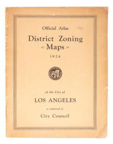 Official Atlas - District Zoning Maps of the City of Los Angeles