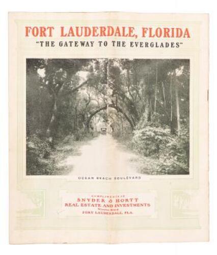 Fort Lauderdale, Florida: "The Gateway to the Everglades"