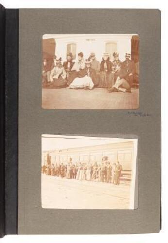 Photograph Album depicting Pasadena, CA in the late 19th century