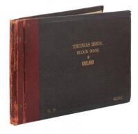 Thomas Bros. Block Book of Oakland Allendale District Vol. 10