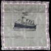 Souvenir of my Voyage - handkerchief from the R.M.S. Majestic