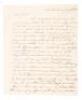 War of 1812 Officer's Letter