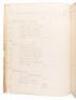 Manuscript ledger for "Petaluma Township" tax rolls listing real property, livestock, cash on hand, and other assets - 5