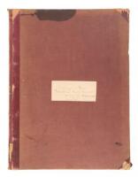 Ledger of "Delinquent Taxes Petaluma Road District 1873-74 & 1874-75 & 1875 & 1876" (from ms. label on front cover)