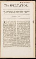 An Original Issue of "The Spectator" together with the Story of the Famous English Periodical and of its Founders, Joseph Addison & Richard Steele