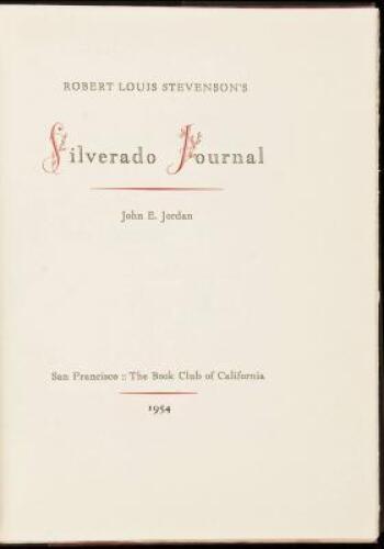 Silverado Journal