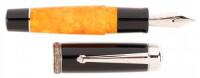 Dolce Vita Orange Celluloid Mini Fountain Pen