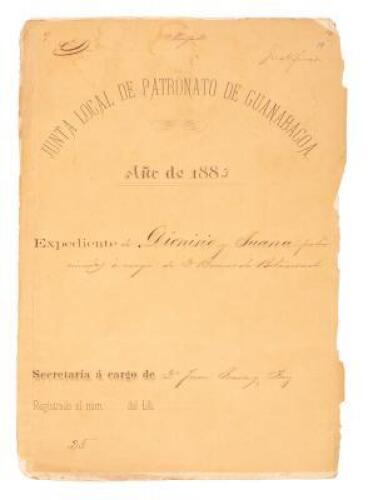 Manumission Expediente/Portfolio for two slaves, seeking their freedom