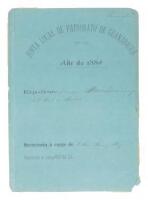 Manumission Expediente/Portfolio for a 12-year-old female slave, Marcelina, claiming her freedom