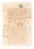 Manuscript listing of slaves for sale in Cuba