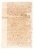 Manuscript listing of slaves for sale in Cuba - 2
