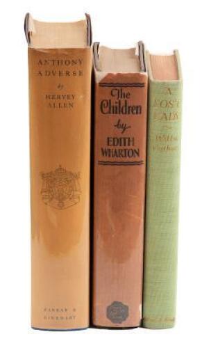 Three modern literature first editions