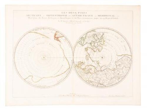 Les Deux Poles Arctique ou Septentrional, et Antarcticque ou Meridional