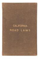 The Road Laws of California