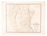 An Improved Topographical Map of the Northern & Middle Mines. Compiled from the most recent & authentic Surveys, showing a practicable Route for the great Atlantic & Pacific Railroad, through the Sierra Nevada at Fredonyers Pass. With a faithfull delineat