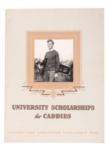 University Scholarships for Caddies (cover title)