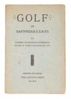 Golf in Sapphira's Days