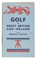 Golf in Great Britain and Ireland, Including a Selected List of the Principal Courses