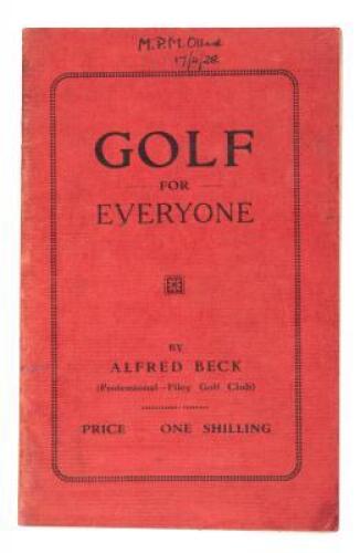 Hints on Golf for Everyone