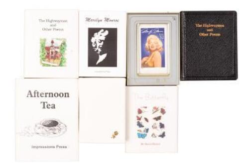 Six miniature books from Impressions Press