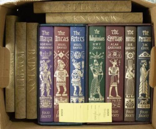 Twelve volumes from Folio Society