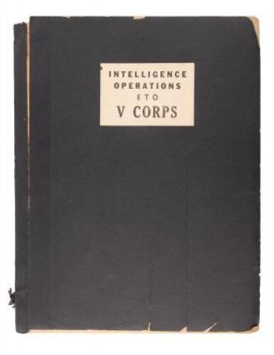 Intelligence Operations of the V U.S. Corps in Europe