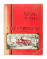 Thirty-Sixth National Amateur Golf Championship [cover]: Official Souvenir Book and Program of the United States Golf Association...Held at the Baltimore Country Club Five Farms Course Baltimore Maryland, September 12th to 17th, 1932