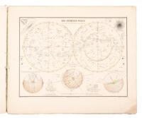 Atlas zu Alex. v. Humboldt's Kosmos in 43 colorirten Tafeln mit erl&auml;uterndem Text