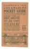 Chadwick's 1918 pocket guide and city street directory with maps of Los Angeles city and county. Also contains a complete list of hotels, lodgings, apartments, office buildings, banks, parks, theatres, churches, car lines, etc.; automobile road map of Sou - 3