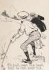 Seven original cartoon drawings from original magazine version of A.W. Tillinghast's Cobble Valley stories - 4