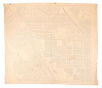 Large-scale cadastral map of a portion of Richmond, Contra Costa County, California