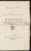 Moral and Historical Memoirs