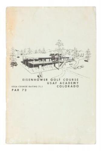 Eisenhower golf course, USAF Academy, Colorado (cover title)