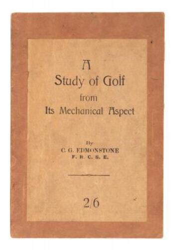 A Study of Golf from its Mechanical Aspect