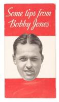 Some Tips from Bobby Jones