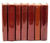 Seven volumes of Edith Wharton