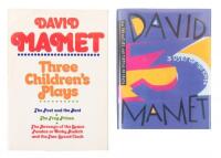 Two signed works by David Mamet