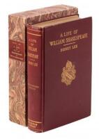 A Life Of William Shakespeare With Portraits And Facsimiles - inscribed by Ambrose Bierce, from the library of Ed Grabhorn