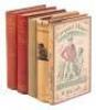 Five volumes of H.G. Wells