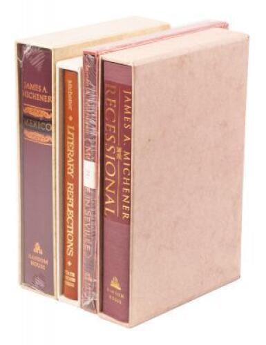 Four signed limited editions by James Michener