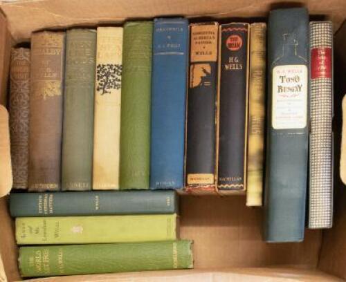 14 volumes by H.G. Wells