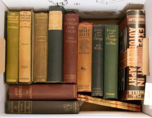 13 volumes of H.G. Wells