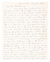 Letter to a notable New York historian