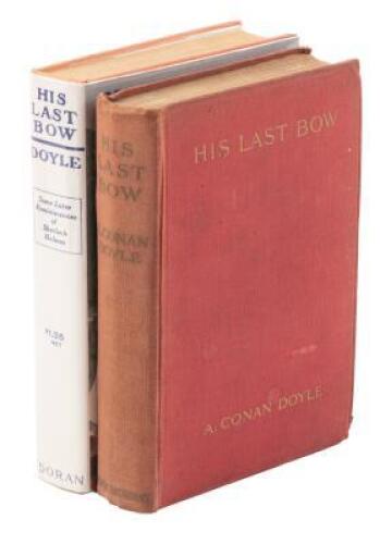 His Last Bow: Some Reminiscences of Sherlock Holmes - two copies