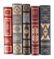 Five volumes Franklin Library Editions