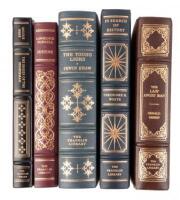 Five volumes Franklin Library Editions