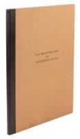 San Francisco Bay and California in 1776: Three Maps with Outline Sketches Reproduced in Facsimile from the Original Manuscript Drawn by Pedro Font, Chaplain and Cartographer to the Expedition Led by Juan Bautista de Ansa... With an Explanation by Irving 